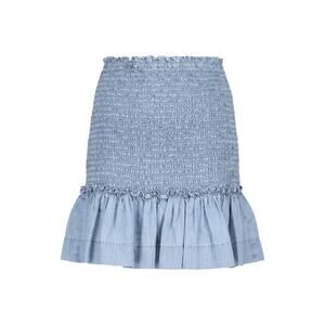 Veronica Beard 'Aloya' Blue Chambray Miniskirt Size 8